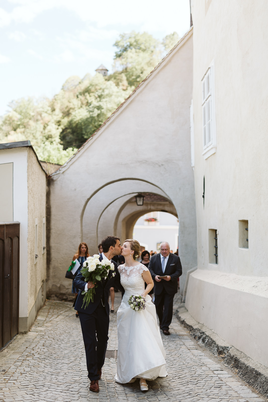 hochzeit schloss spitz an der donau wachau pfarrkirche weinberge hochzeitsfotos hochzeitsfotografin oberoesterreich niederoesterreich fotografin christiane wolfram 0072