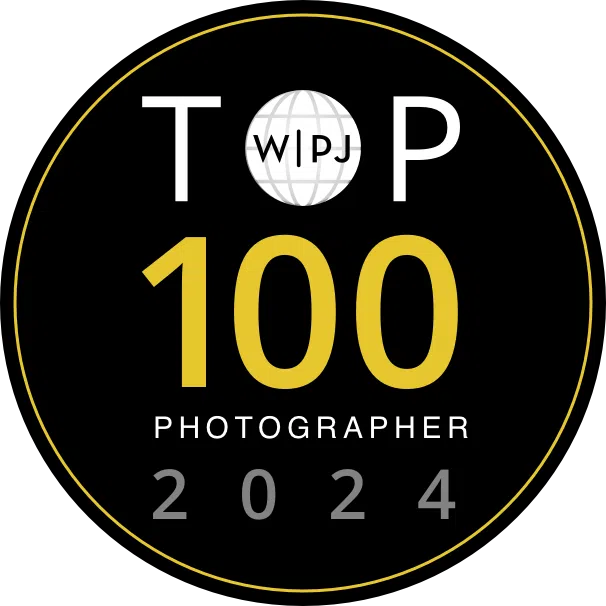 Top 100 Photographer 2024 WPJA - Wedding Photojournalist Association
